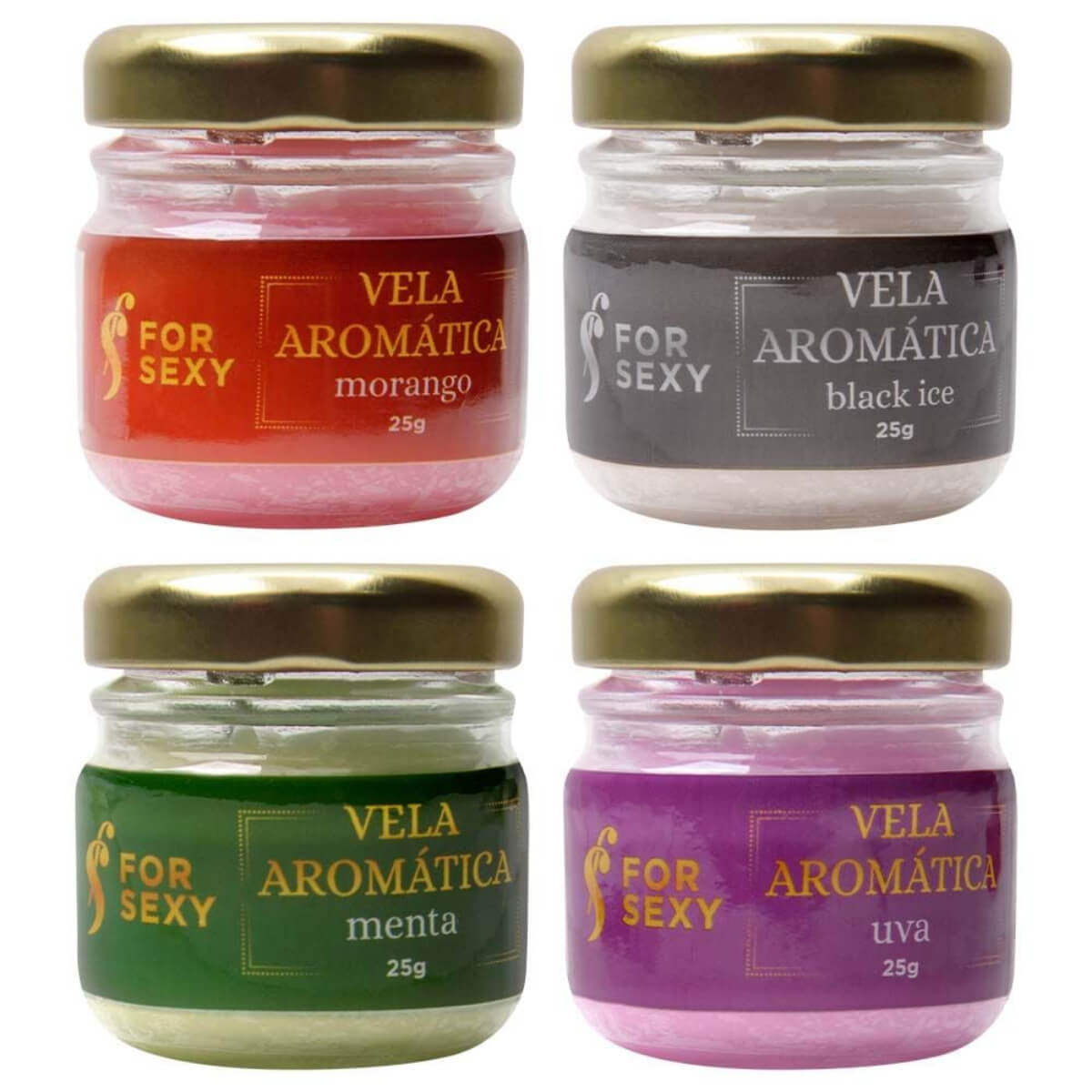 Vela Aromática Beijável Ref.5052