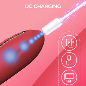 Vibrador com Estimulador de Clitóris Ref.6186