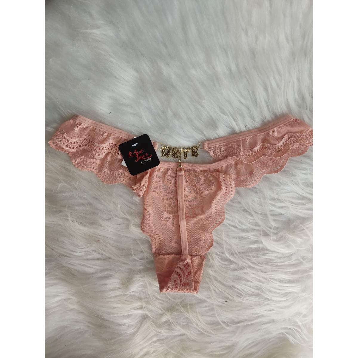 Calcinha Personalizada com Nomes Ref.1060