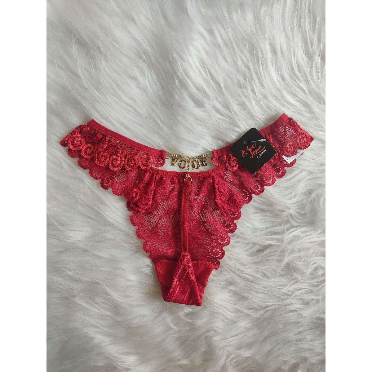 Calcinha Personalizada com Nomes Ref.1060