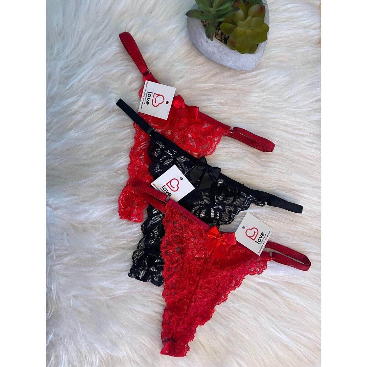 Calcinha Fio Dental Aline Ref.9550