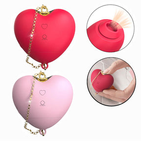 Vibrador de Clitóris com Sucção / Formato de Coração - Cupid s Heart Ref.7740