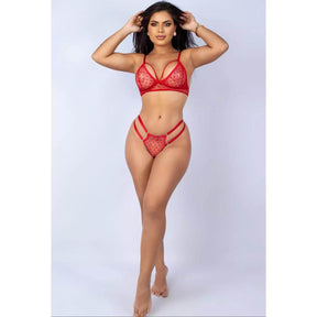 Conjunto em Tule Sensualle Ref.9408