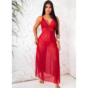 Camisola Longa em Tule Ref.10628