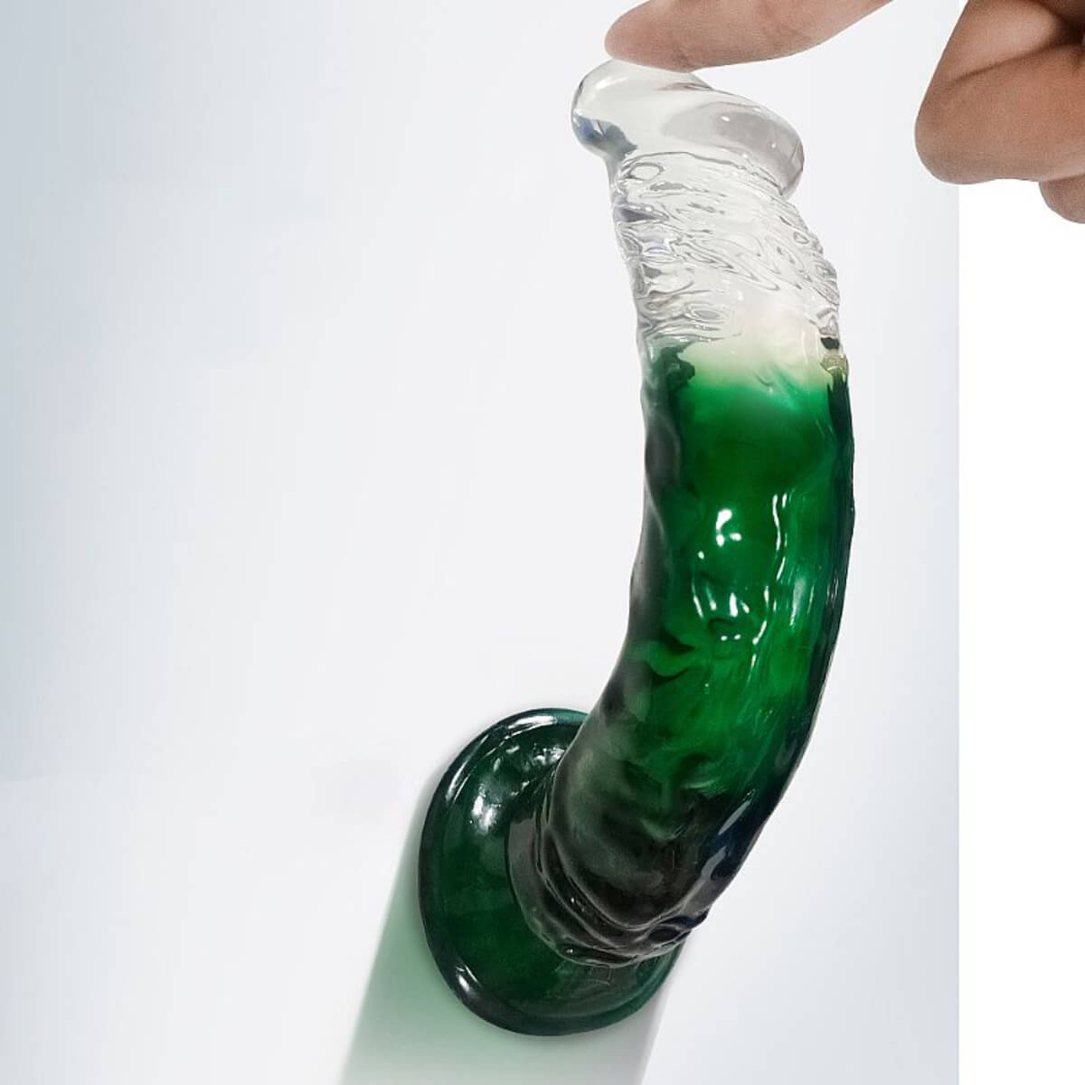 Pênis Realístico com Ventosa Bicolor Ref.7443