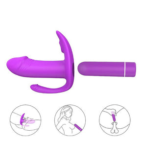 Vibrador de Clitóris Recarregável 2 em 1- Didi Ref.2688