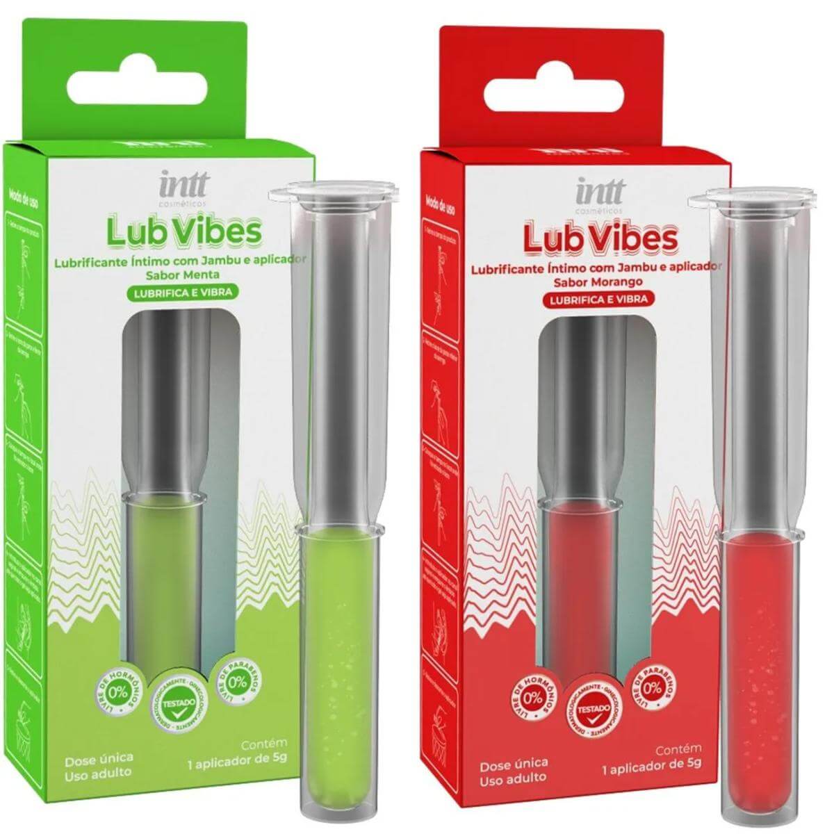 Lub Vibes Lubrificante Íntimo com Jambu e Aplicador Ref.9351