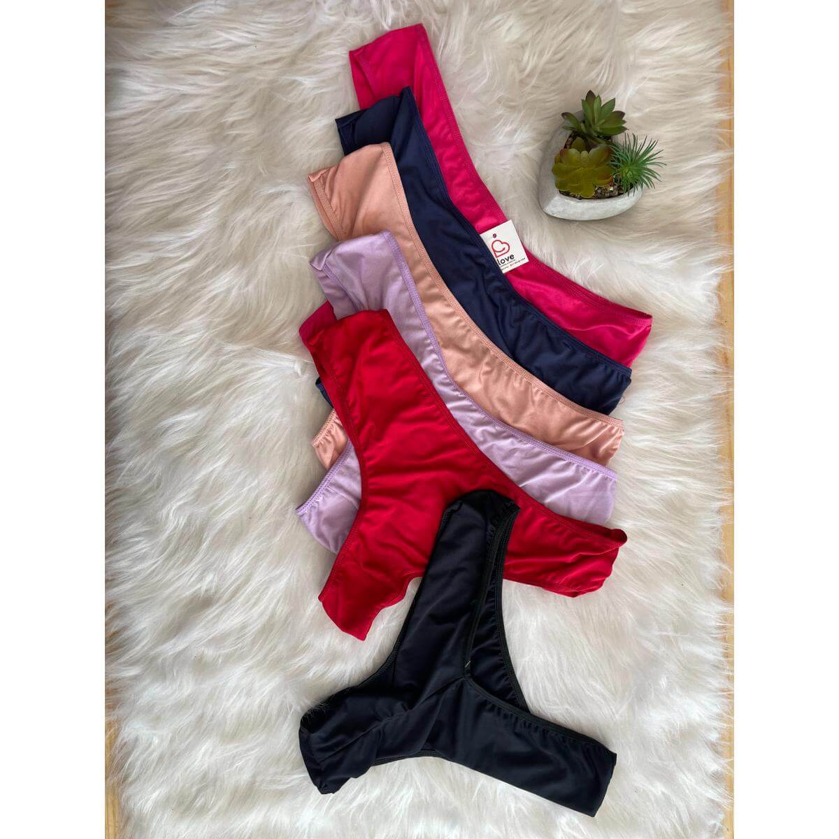 Calcinha Fio Duplo Plus Size Ref.9250