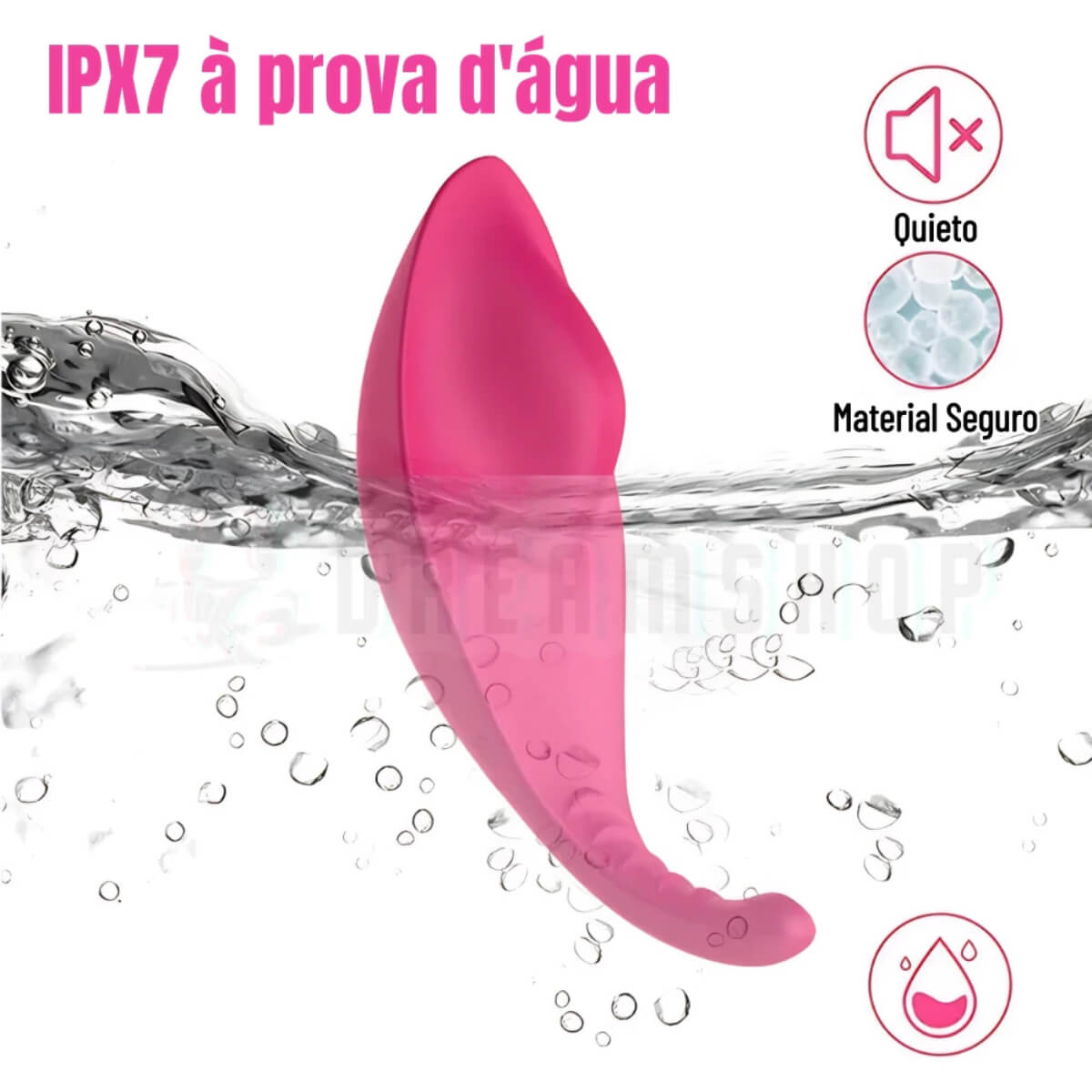 Vibrador de Calcinha por Bluetooth Ref.7824