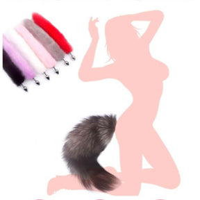 Plug Anal Com Cauda Rabo De Raposa Ref.1182