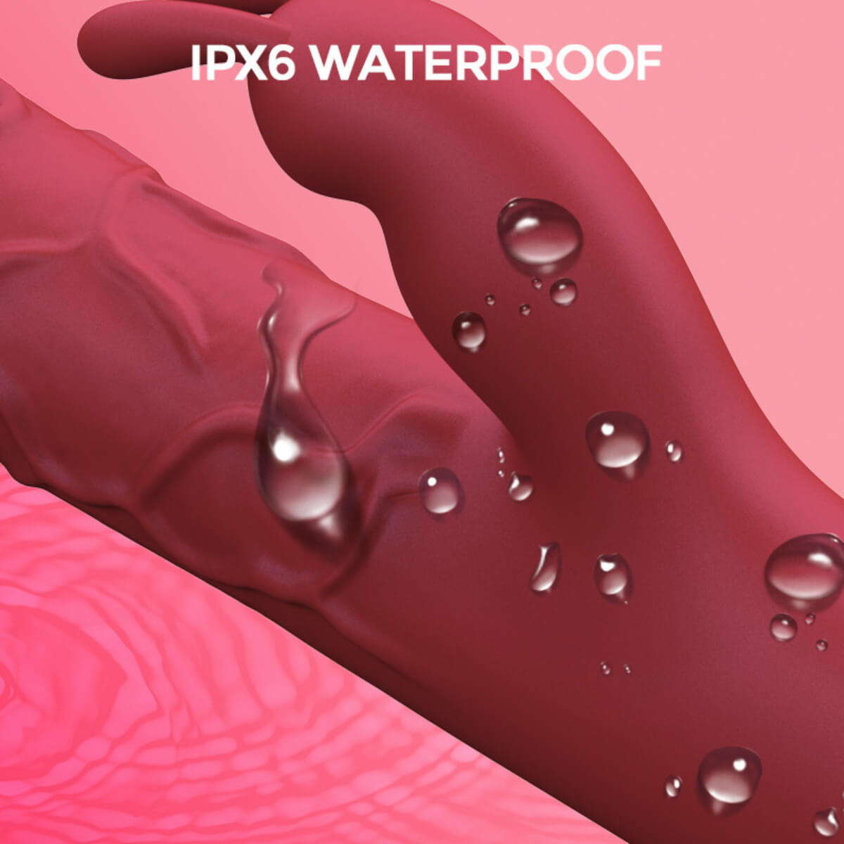 Vibrador com Estimulador de Clitóris Ref.6186