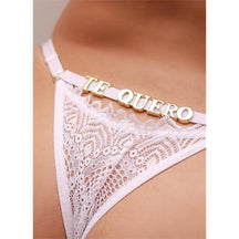 Calcinha Personalizável em Renda Plus Size Ref.10411