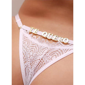 Calcinha Personalizável em Renda Plus Size Ref.10411