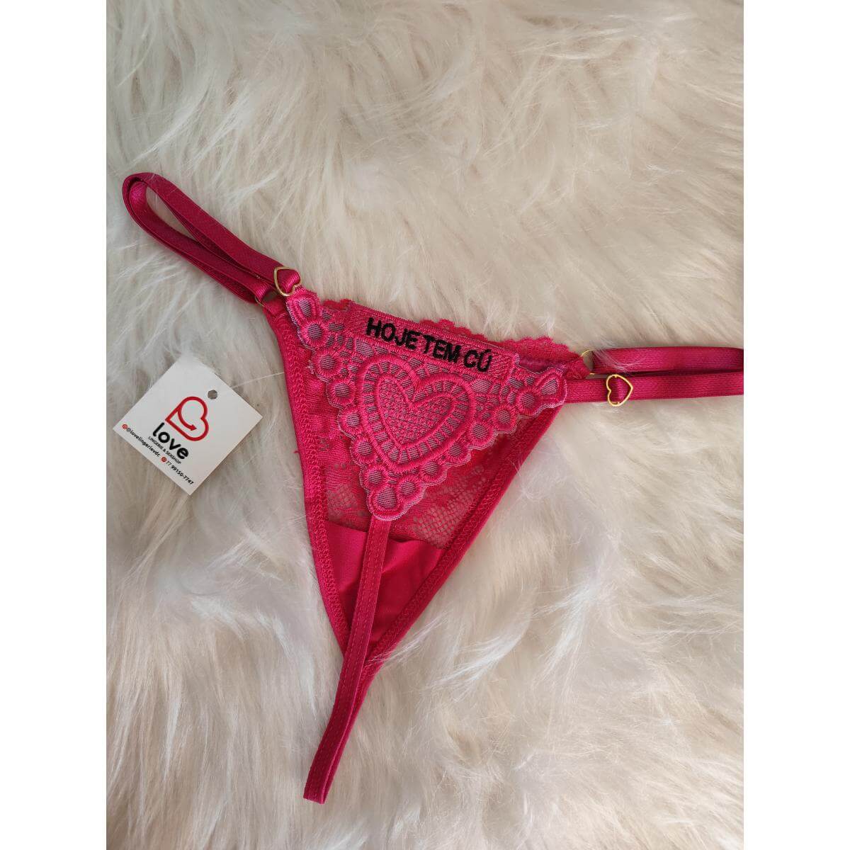 Tanga Erótica Bordada Ref.9421