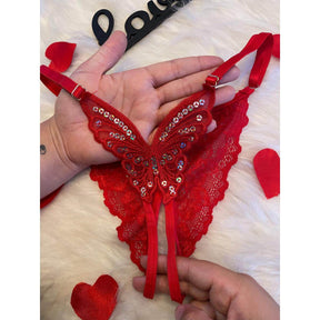 Calcinha Borboleta Secretária Ref.9533