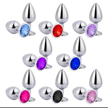 Plug Anal M Aço Brilhante Ref.8782