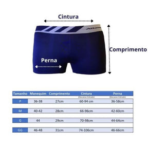Cueca Boxer Listrada Altomax Ref.4082
