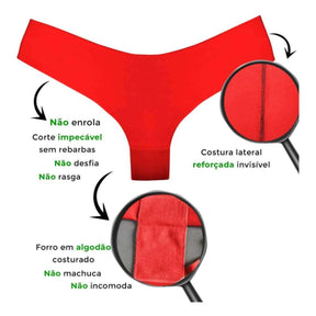 Calcinha Sem Costura Normal Ref.1077