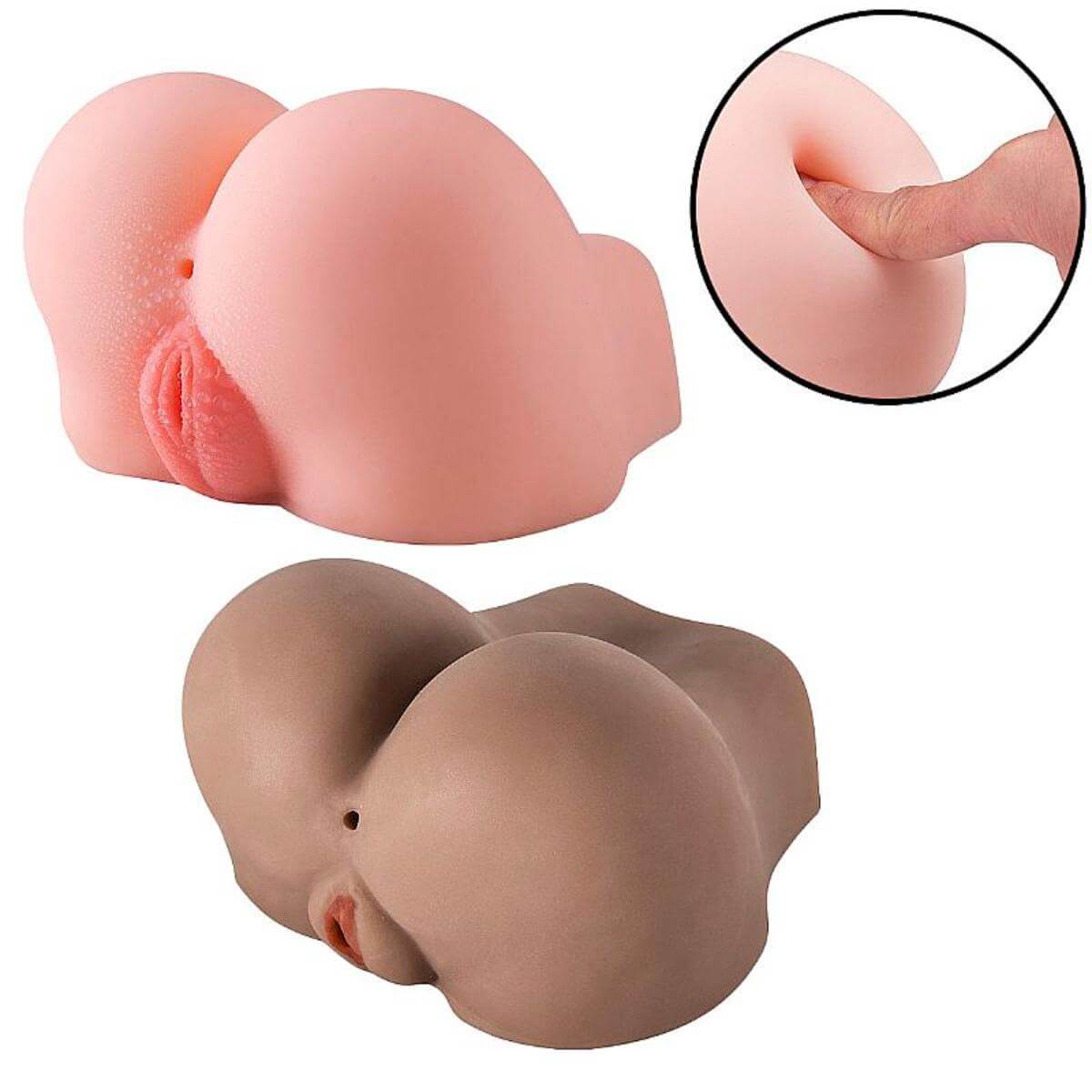 Masturbador Masculino em Cyberskin Mia - Formato Bunda Ref.10252