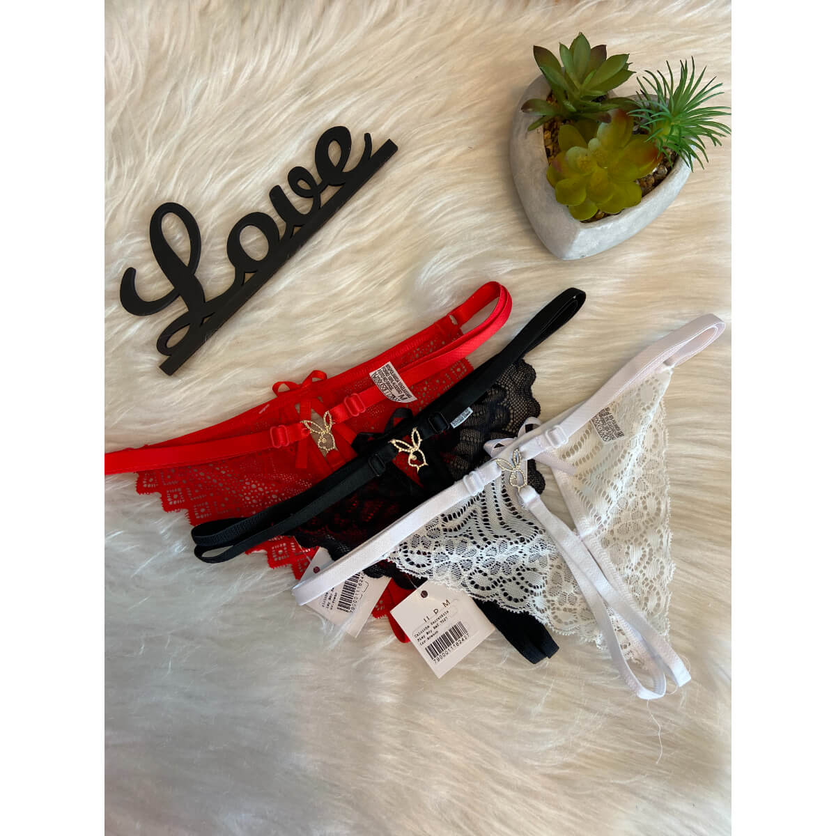 Calcinha Secretária Play Boy Ref.7027