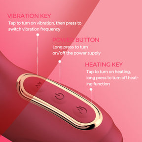 Vibrador com Estimulador de Clitóris Ref.6186