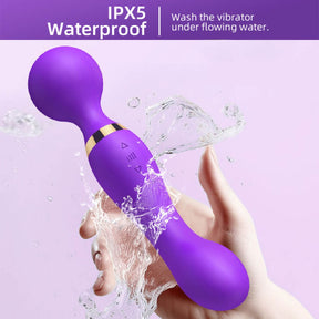 Vibrador Duplo Recarregável Ref.6105