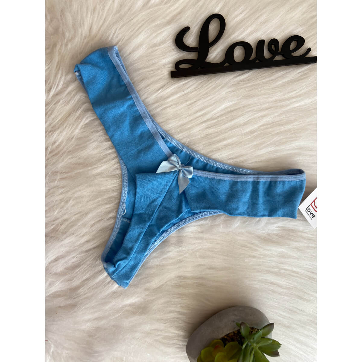 Calcinha Tanga Algodão Ref.7960