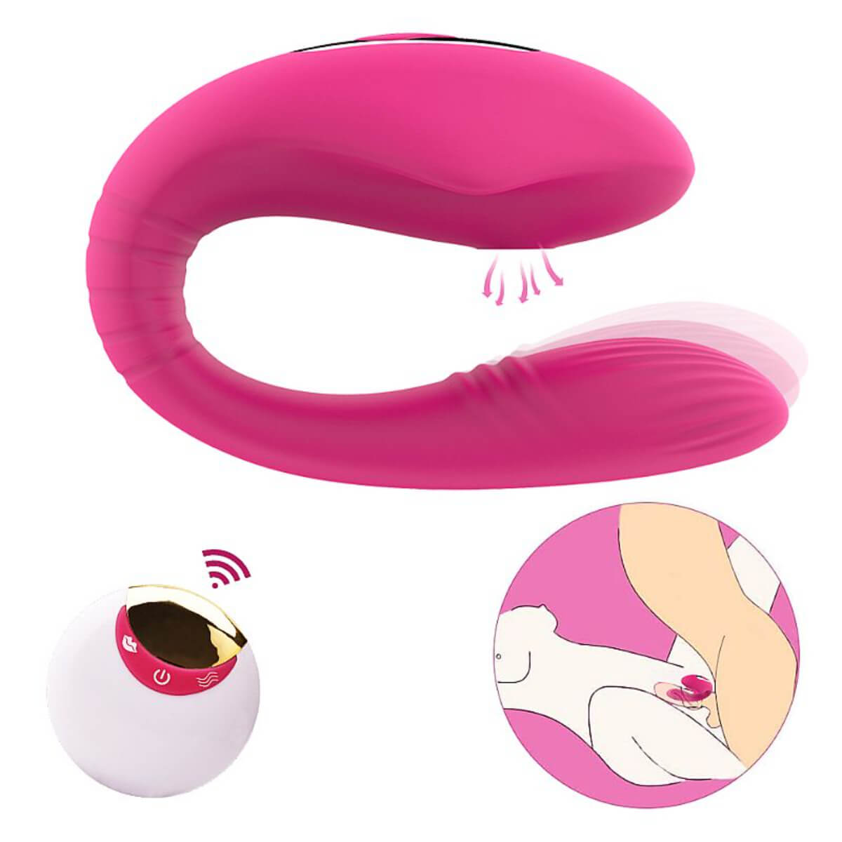 Vibrador de Casal Ref.2918