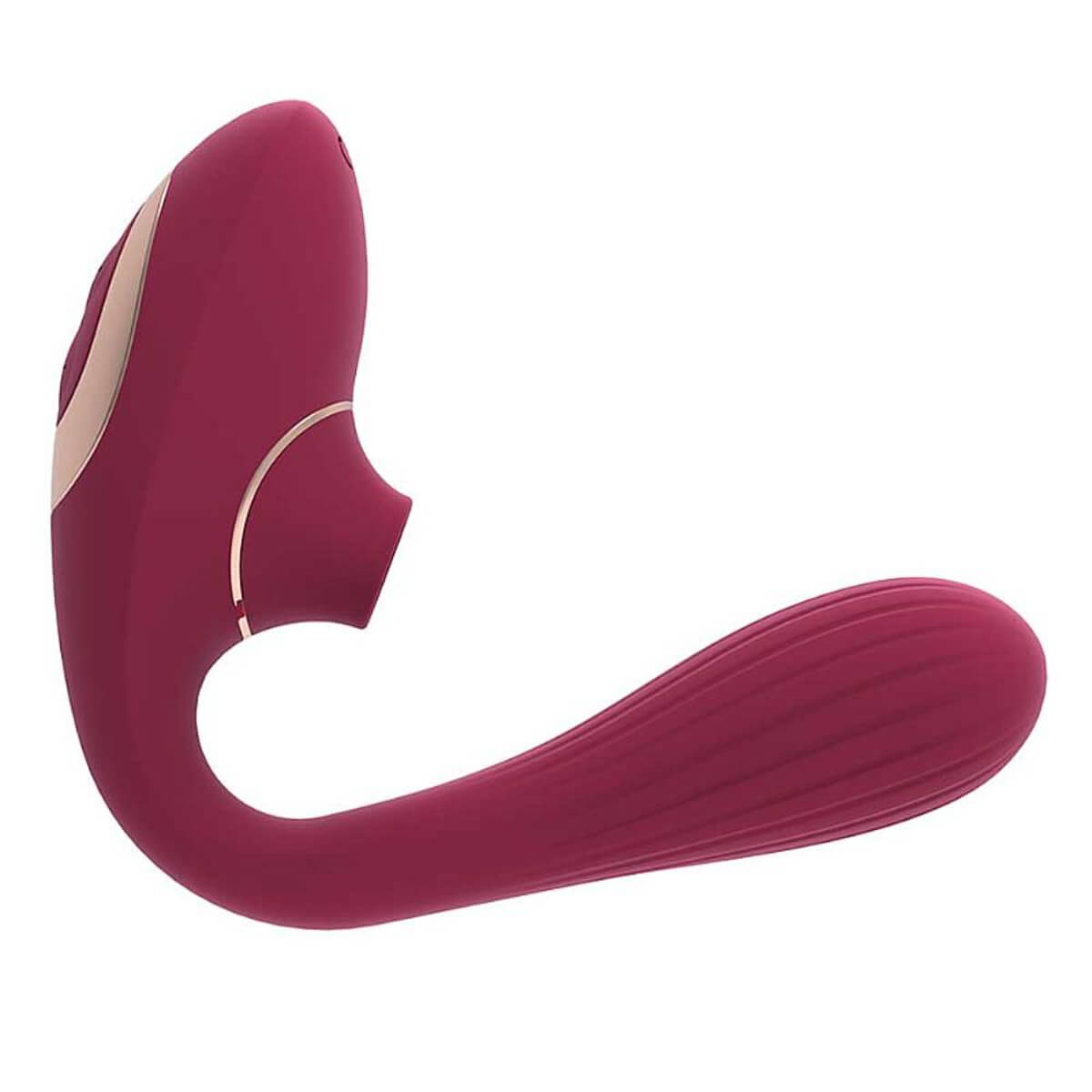 Vibrador de Ponto G e Clitóris com Pulsação - Dina Ref.2925