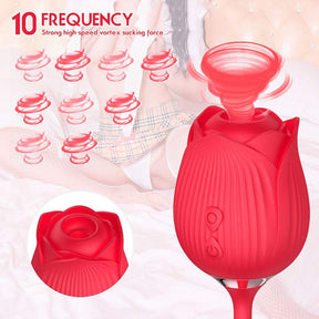 Vibrador Vai e Vem Rosa Ref.2032