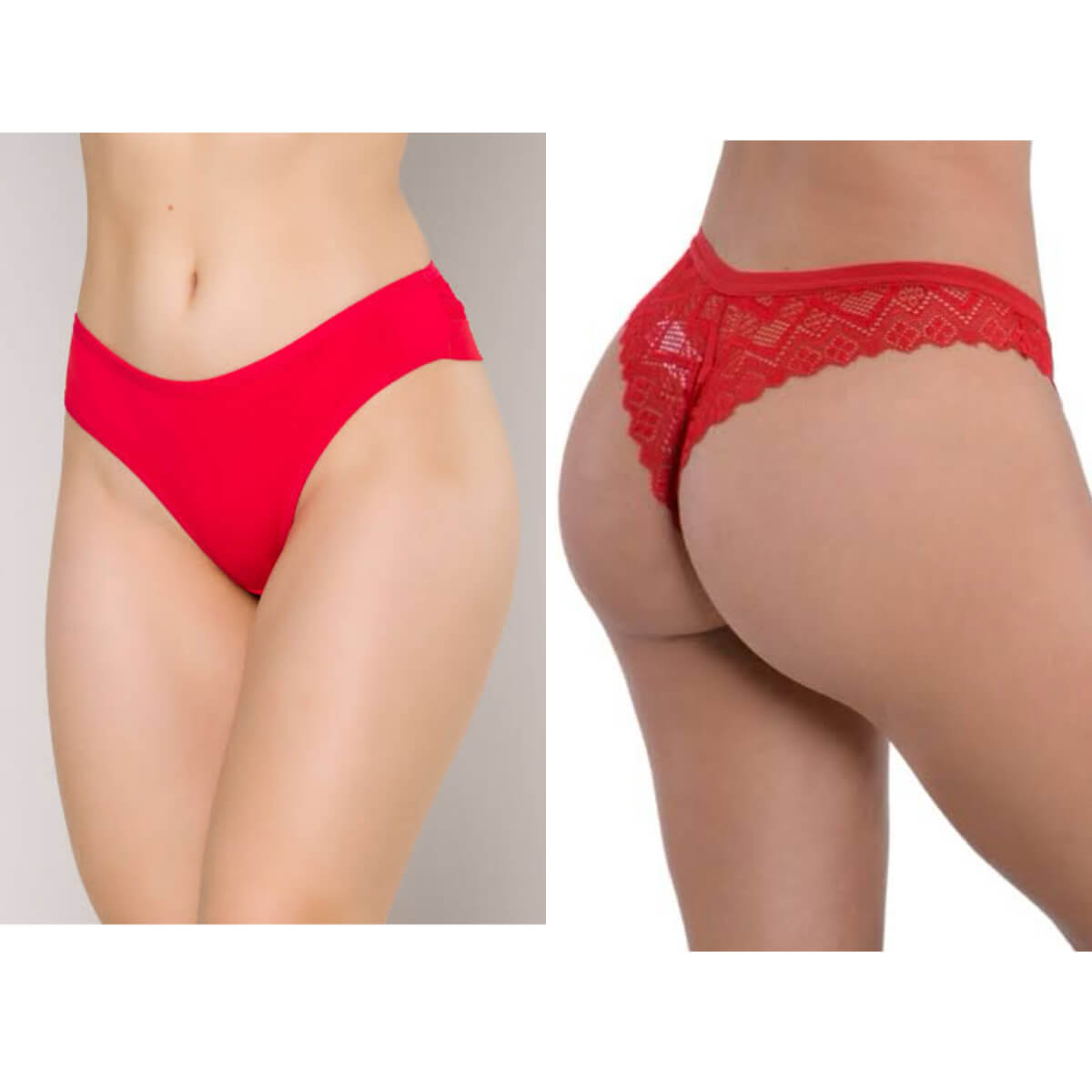 Calcinha Fio Duplo Renda Ref.3365