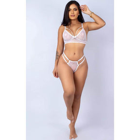 Conjunto em Tule Sensualle Ref.9408