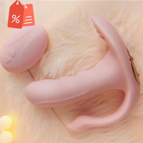 Vibrador de Calcinha Recarregável Com Aquecimento Ref.7469